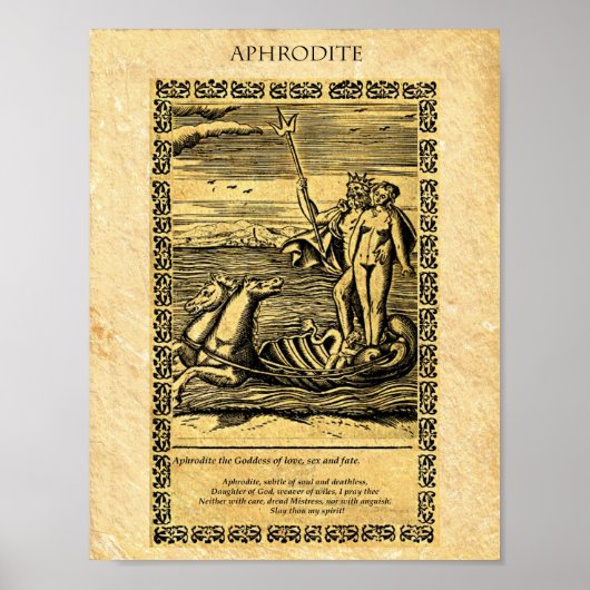 APHRODITE POSTER (Voorkant)