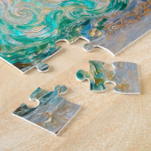 Aphrodite Rising from Seashell at the Ocean Shore Legpuzzel (Zijkant)