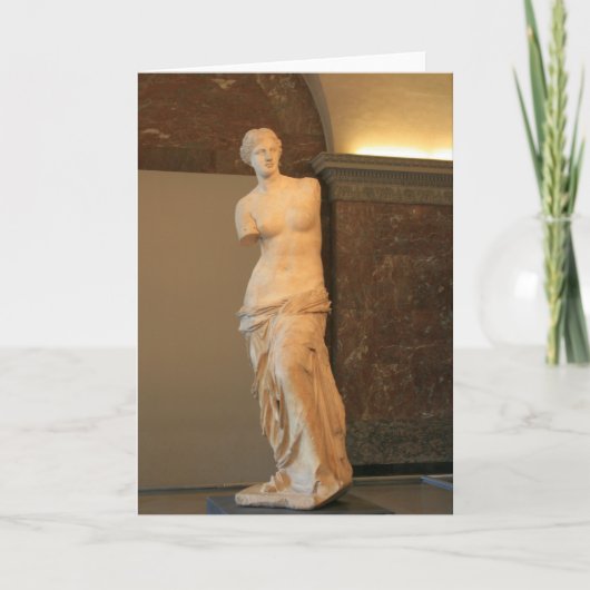 Aphrodite: Venus DE Milo Kaart (Voorkant)