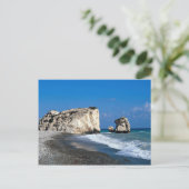 Aphrodite's geboorteplaats Pissouri, Cyprus Briefkaart (Staand voorkant)