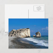 Aphrodite's geboorteplaats Pissouri, Cyprus Briefkaart (Voorkant / Achterkant)