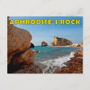 Aphrodite's rock Cyprus briefkaart