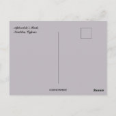 Aphrodites rots in Kouklia Cyprus Briefkaart (Achterkant)