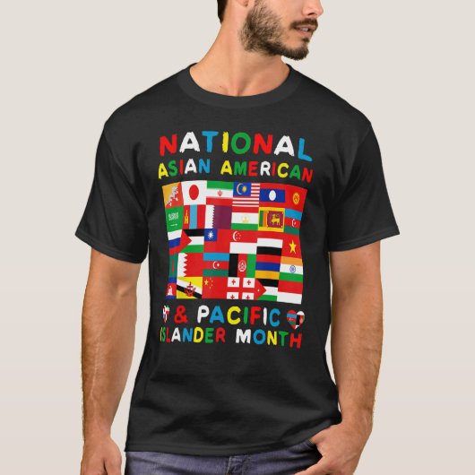 API Aziatisch Amerikaans en Pacifisch Eiland Erfgo T-shirt (Voorkant)