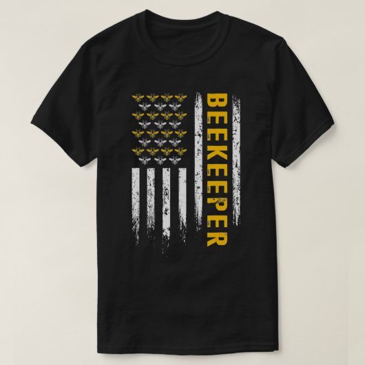 Apiarist Beekeeper Educates Bee Apiculture Beekeep T-shirt (Design voorkant)