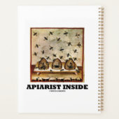 Apiarist Inside (Tacuina sanitatis 14e eeuw) Planner (Achterkant)