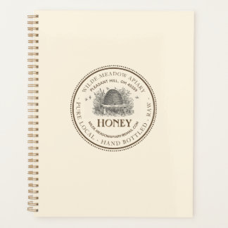 Apiary Business Promotion Honey Planner Skep