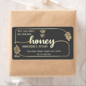 Apiary  calligraphy honey branch etiket (Insitu)