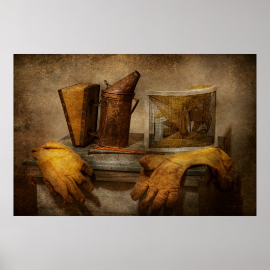 Apiary - de imker poster (Voorkant)