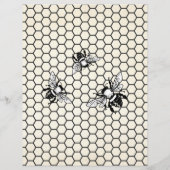 Apiary Fresh Honey Cream Stationery (Achterkant)