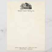 Apiary Fresh Honey Cream Stationery (Voorkant)