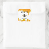 Apiary Honey Boerderij Jar Labels (Tas)