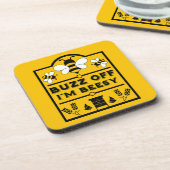 Apiary Honey Farmer Bier Onderzetter (Linkerzijde)