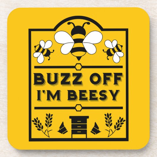 Apiary Honey Farmer Bier Onderzetter (Voorkant)