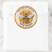 Apiary Honey Label Honeycomb Sjabloon (Tas)