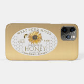Apiary Honey Sunflower Bee Gold Case-Mate iPhone Case (Achterkant (horizontaal))