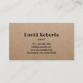 Apiary Rustift Kraft, Boerderij van honingbijen Visitekaartje (Achterkant)