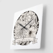 Apikores: Heretic/Rebel - Joodse Humor Vierkante Klok (Hoek)