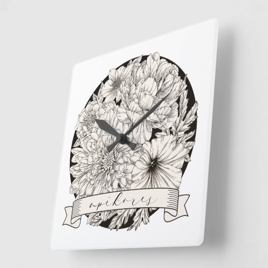 Apikores: Heretic/Rebel - Joodse Humor Vierkante Klok (Hoek)