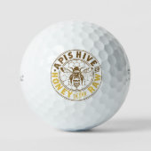 Apis Hive & Honey Co. Golf Balls Golfballen (Voorkant)