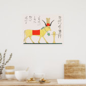 Apis illustratie van Pantheon Egyptien (1823-182 Poster (Keuken)