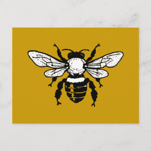 Apis Mellifera Honeybee Postcard Briefkaart