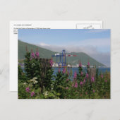 APL Crane in de Nederlandse haven, Alaska Briefkaart (Voorkant / Achterkant)