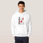Aplastische anemie Bewustheid 5 Hoodie (Voorkant volledig)