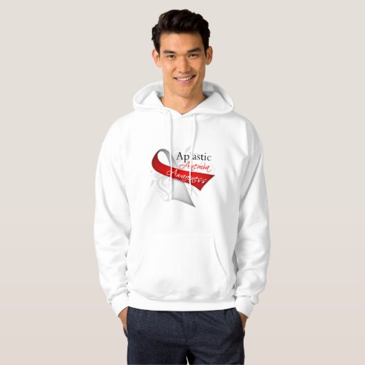 Aplastische anemie Bewustheid Hoodie (Voorkant volledig)