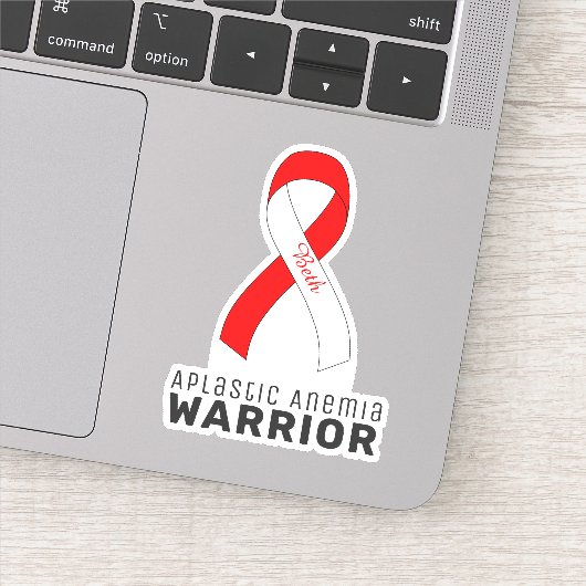 Aplastische anemie VinylSticker Sticker (Detail)