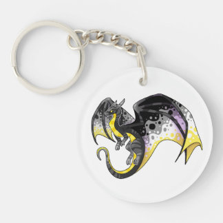 Aplatonic Pride Dragon Sleutelhanger