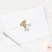 Aplbabyshower bedank je sticker (Envelop)