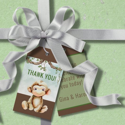 Aplikatiebaby Shower Favor Tag Cadeaulabel