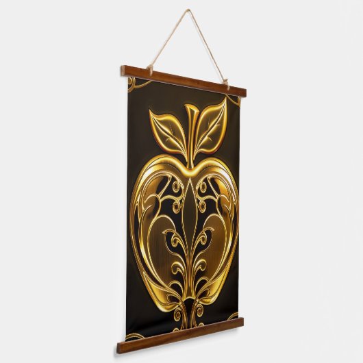 Aplle´1 Hangend Wandkleed (Gebogen)