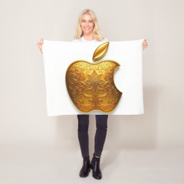 Aplle´4 Fleece Deken