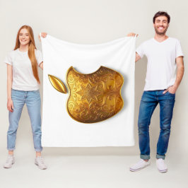 Aplle´4 Fleece Deken