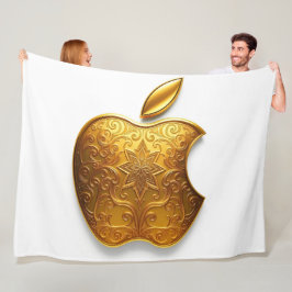 Aplle´4 Fleece Deken