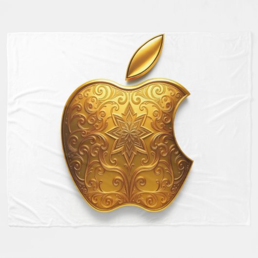 Aplle´4 Fleece Deken (Voorkant (Horizontaal))