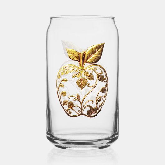 Aplle Blikvorm Glas (Voorkant)