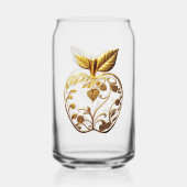 Aplle Blikvorm Glas (Achterkant)