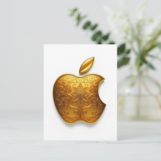 Aplle Briefkaart (Staand voorkant)