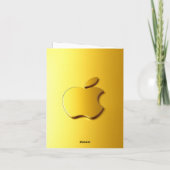 Aplle Feestdagen Kaart (Achterkant)