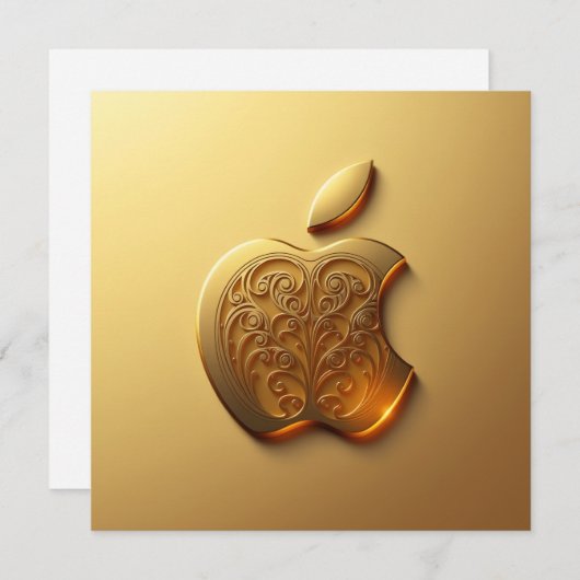 Aplle Feestdagenkaart (Voorkant / Achterkant)