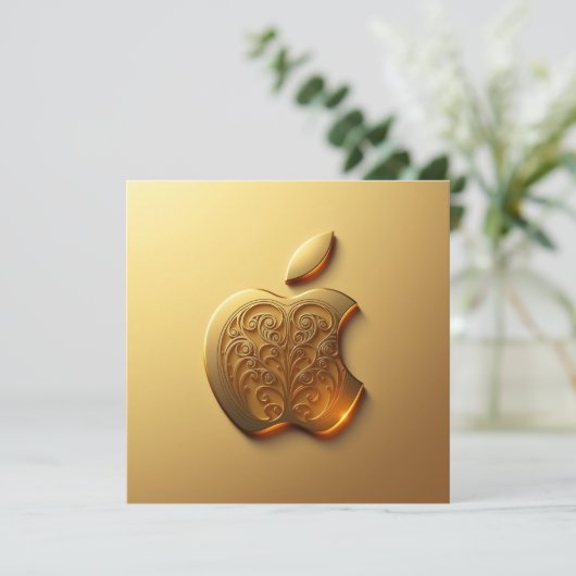 Aplle Feestdagenkaart (Staand voorkant)