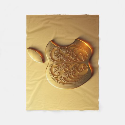 Aplle Fleece Deken (Voorkant)