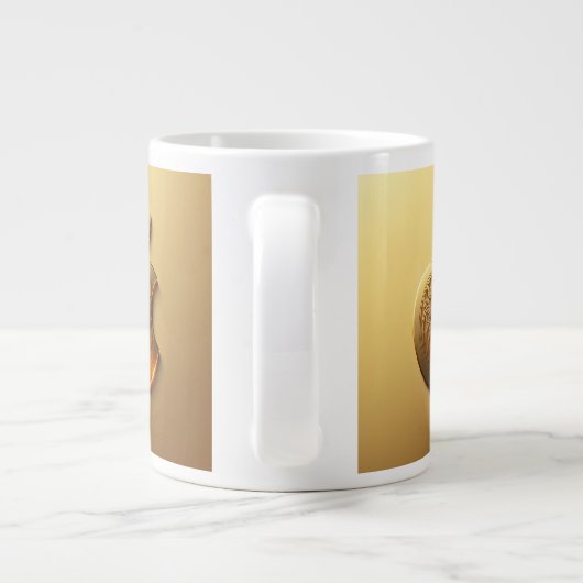 Aplle Grote Koffiekop (Achterkant)