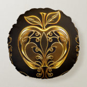 Aplle Rond Kussen (Voorkant)