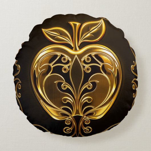 Aplle Rond Kussen (Voorkant)