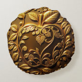 Aplle Rond Kussen (Achterkant)