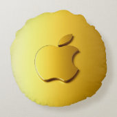 Aplle Rond Kussen (Achterkant)